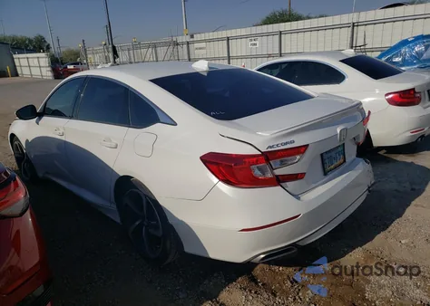 2018 Honda Accord Sport from USA, damaged, VIN 1HGCV2F33JA007713